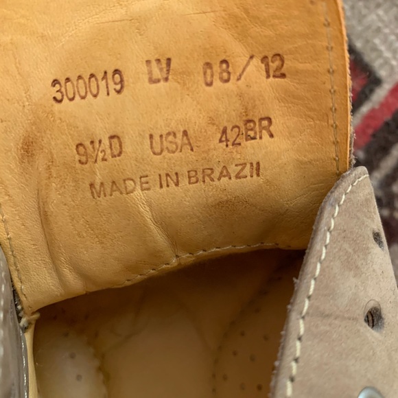 Sandro Moscoloni suede Oxford shoe 9.5 - Picture 6 of 7